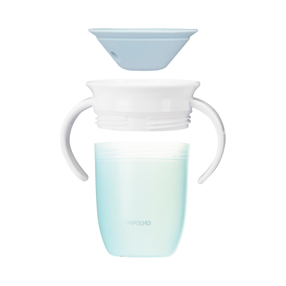 Copo Infantil Treinamento 360 210ml Antivazamento Pimpolho
