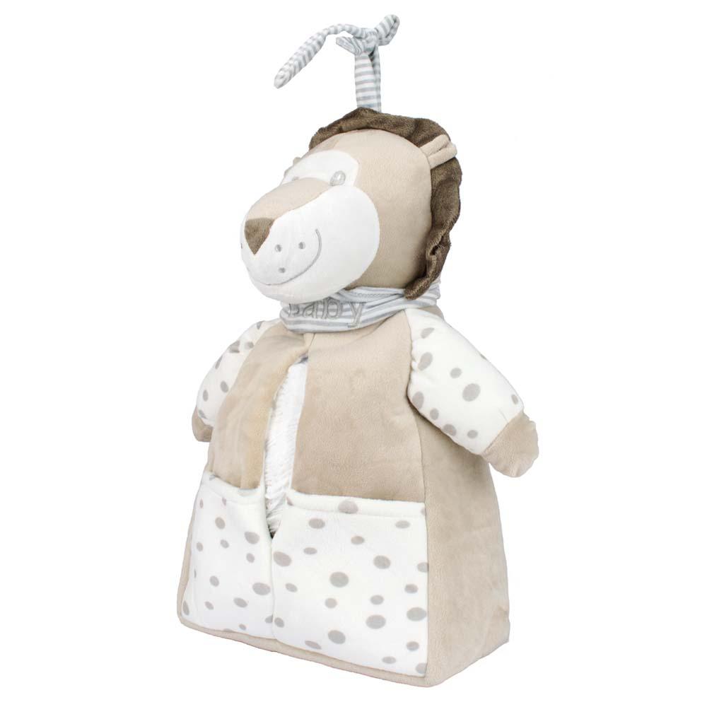 Porta Fraldas Infantil Bichinho Pelúcia Organizador Pimpolho