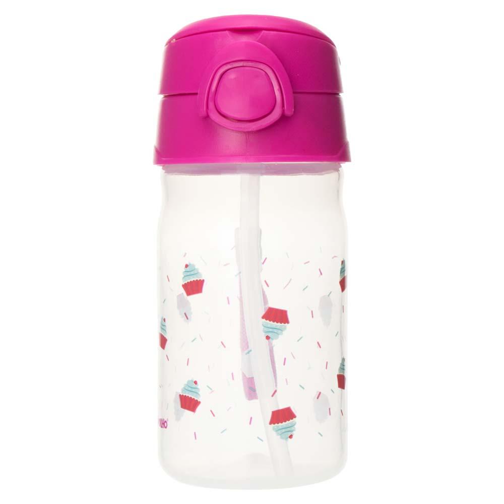 Copo Infantil Com Canudo Silicone 370ml Pimpolho