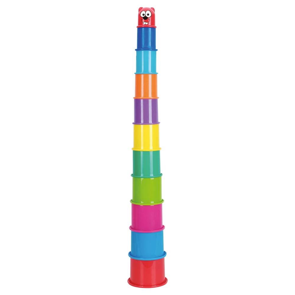 Brinquedo Empilhável Pimpolho Infantil 0-24 meses Colorido