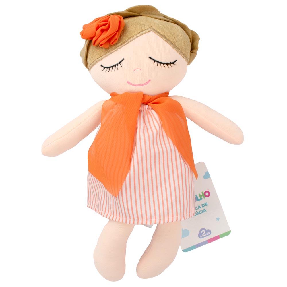 Boneca De Pelúcia 30cm Feminino Pimpolho