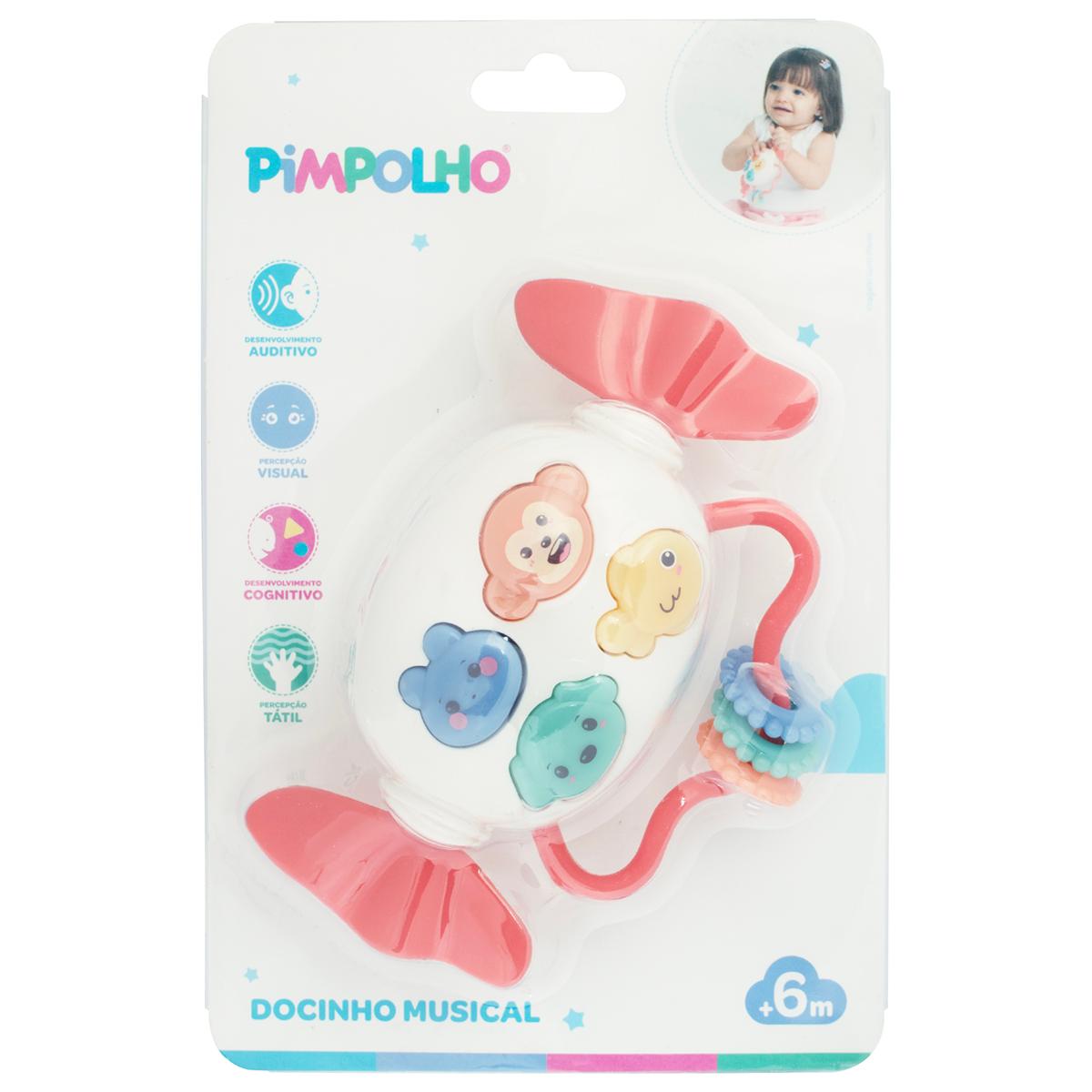 Brinquedo Musical Em Formato Doce Sortido Pimpolho