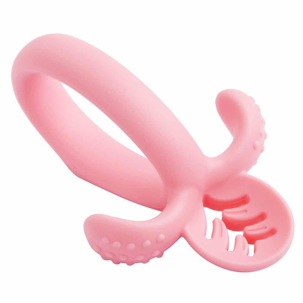 Colher De Treinamento Silicone Soft Rosa Feminino Pimpolho