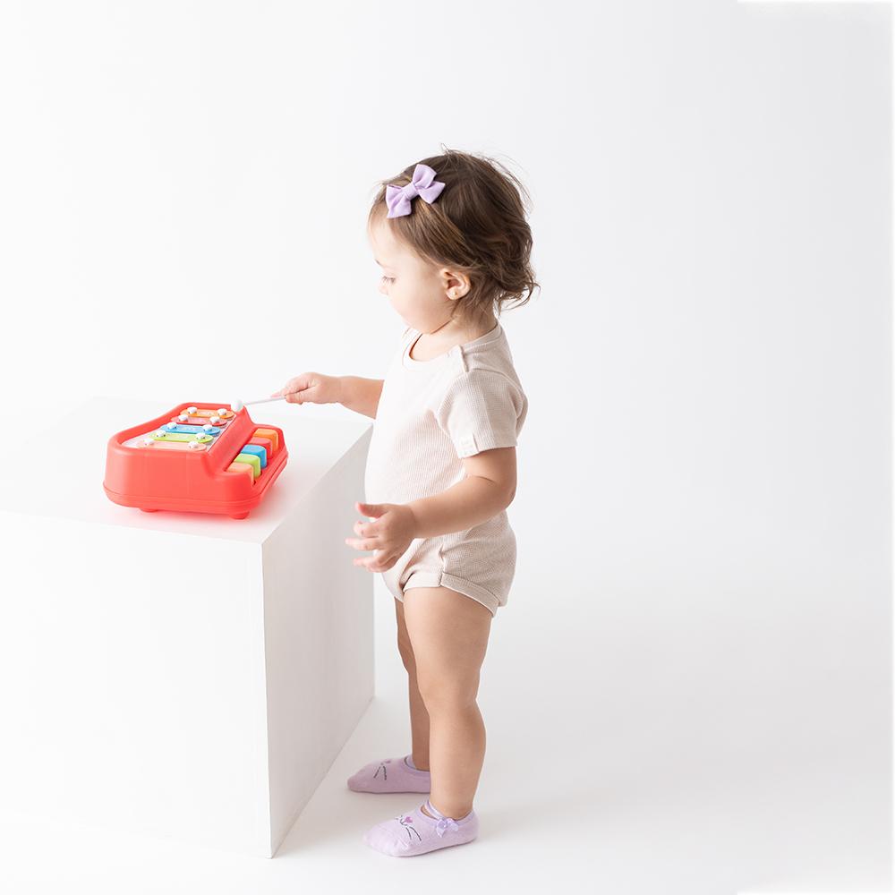 Mini Piano Xilofone Infantil Pimpolho