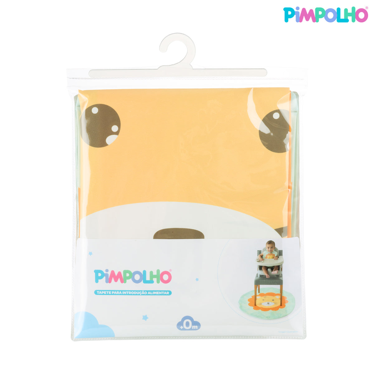 Tapete Impermeável Para Introdução Alimentar 1,05x1,05m Infantil Pimpolho