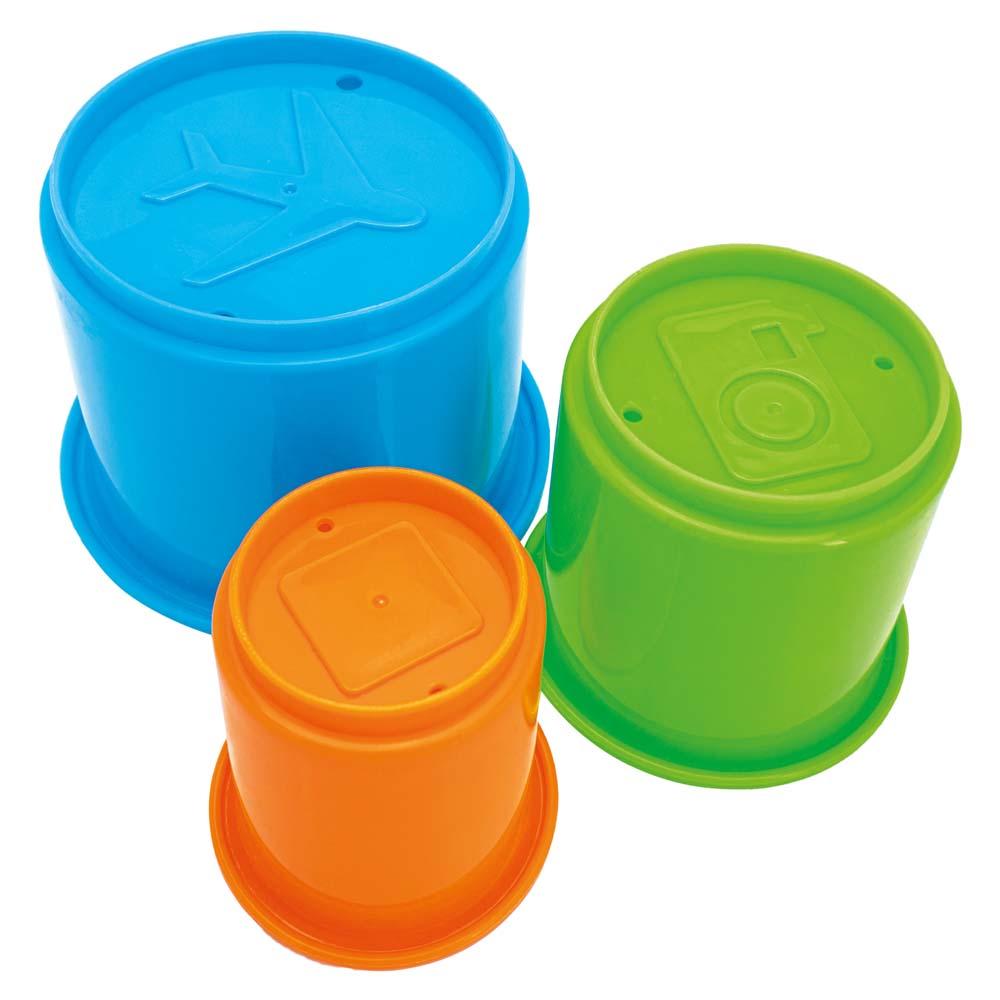 Brinquedo Empilhável Pimpolho Infantil 0-24 meses Colorido