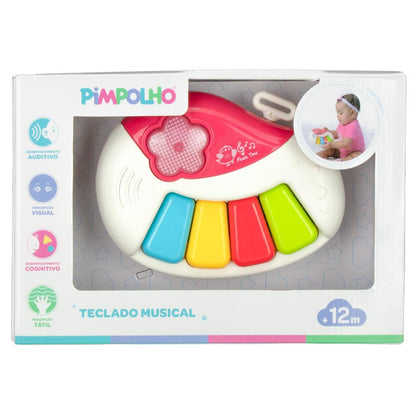 Teclado Musical Para Bebê Sortido Pimpolho