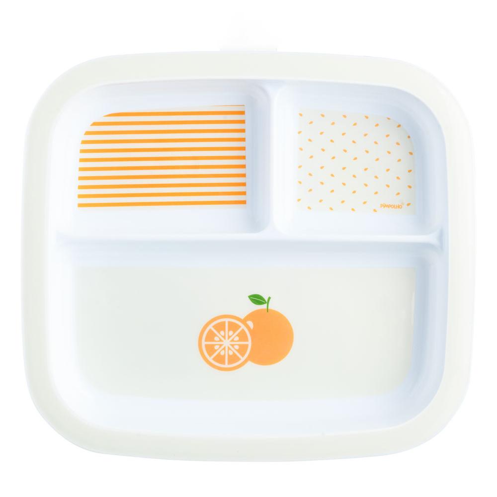 Prato Infantil Com Divisória Pimpolho BPA Free