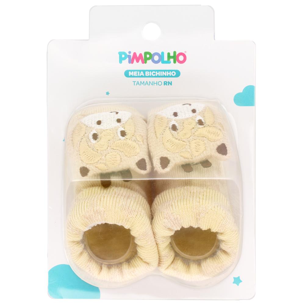Meias Bichinhos Fofinhos Bebês Recém-Nascidos Pimpolho