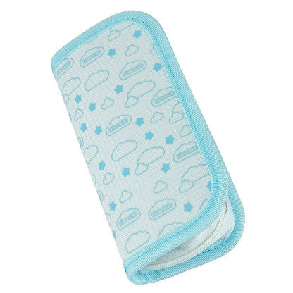 Kit Higiene Bebê 5 Peças Com Nécessaire Escova Pente Tesoura Cortador Lixa Vidro Rosa Azul Cinza Pimpolho