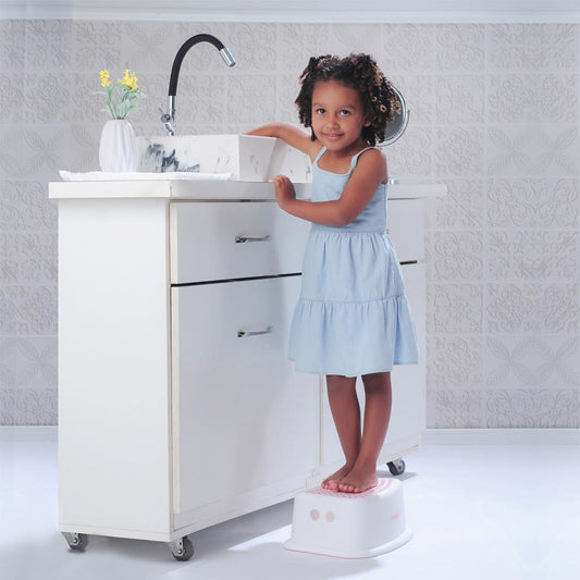 Degrau Infantil Banquinho Antiderrapante Pimpolho
