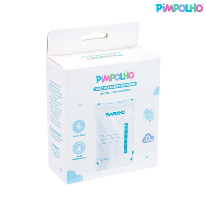 Sacos De Armazenamendo Para Leite Materno 200ml Pimpolho