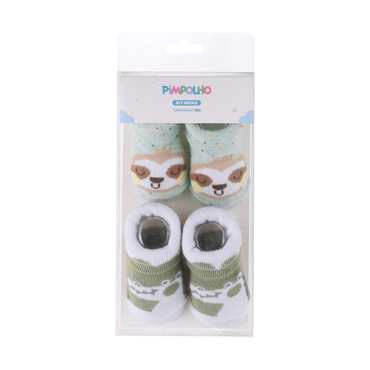 Kit Meias RN Masculino Pimpolho 2 Pares Conforto