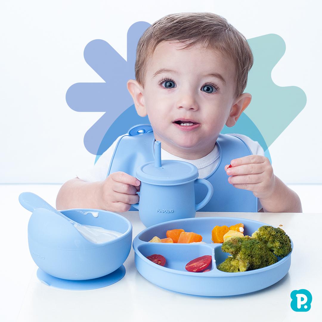 Copo Silicone C Canudo Soft 150ml Infantil Pimpolho BPA Free