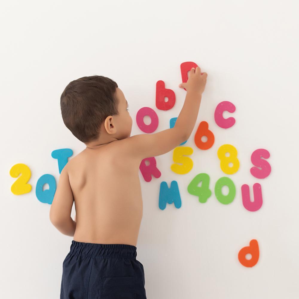 Abc De Banho Letras E Números EVA Infantil Pimpolho