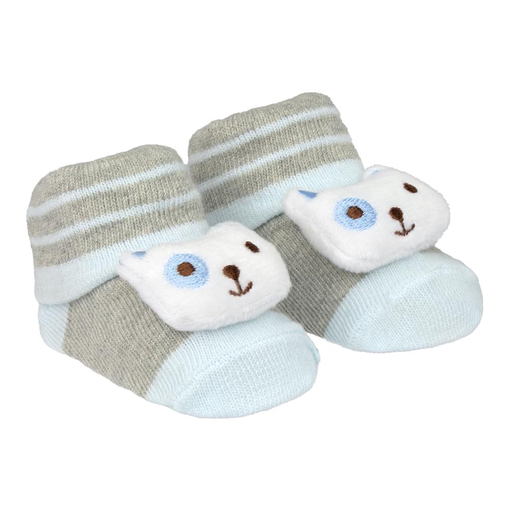 Meia Fofinha Bichinhos Rn Masculino Pimpolho
