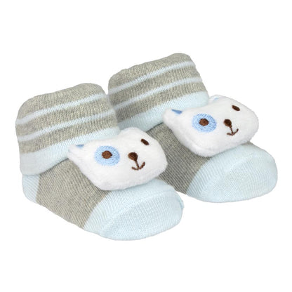 Meia Fofinha Bichinhos Rn Masculino Pimpolho