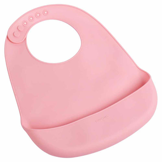 Babador De Silicone Soft Infantil Com Pega Migalhas Pimpolho