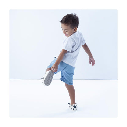 Pantufa Infantil Antiderrapante Pelúcia Dalmata Pimpolho