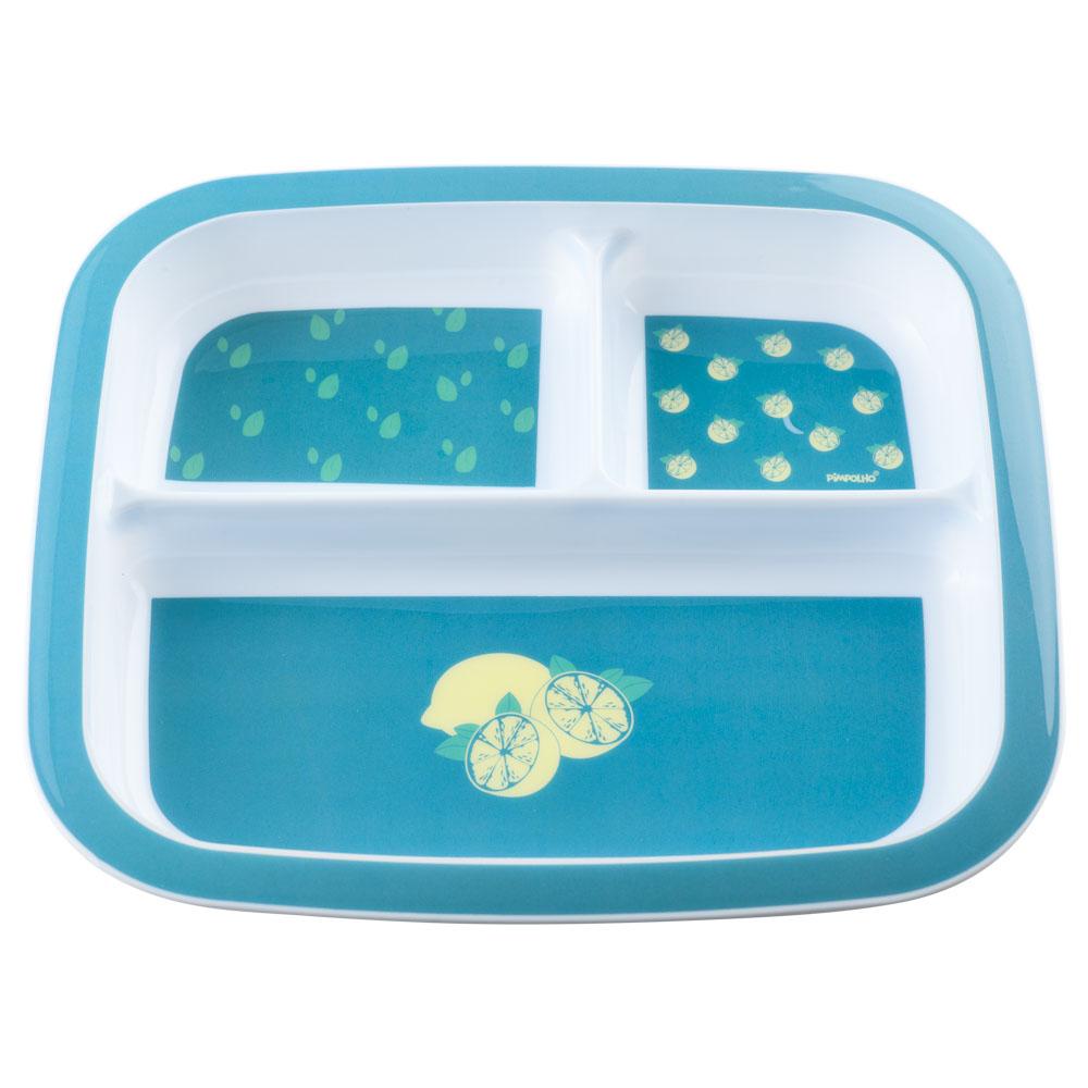 Prato Infantil Com Divisória Pimpolho BPA Free