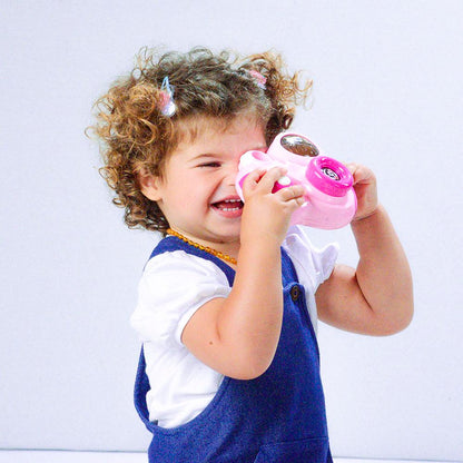 Câmera Fotográfica Musical Para Bebê Sortido Pimpolho