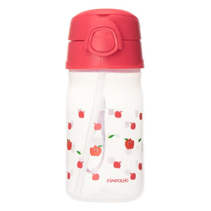 Copo Infantil Com Canudo Silicone 370ml Pimpolho