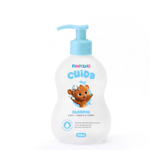 Shampoo da Cabeça aos Pés Pimpolho 250ml Vitamina E