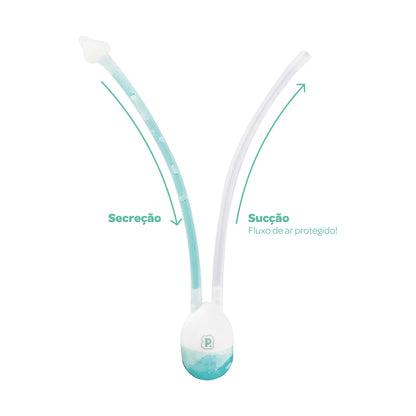 Aspirador Nasal Transparente Com Sucção Bebê Pimpolho