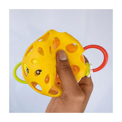 Chocalho Mordedor Bebe Infantil Urso Sapo Tigre Pimpolho