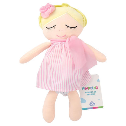 Boneca De Pelúcia 30cm Feminino Pimpolho