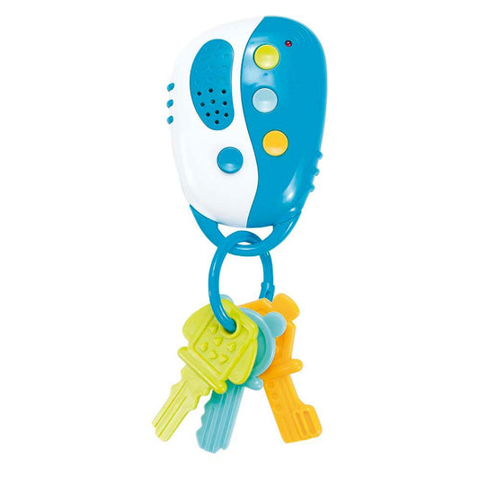 Chaveiro Musical Para Bebê Chocalho Infantil Pimpolho - Azul