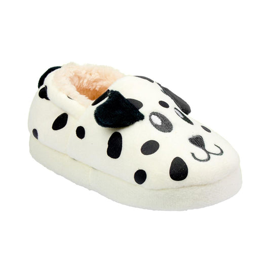 Pantufa Infantil Antiderrapante Pelúcia Dalmata Pimpolho