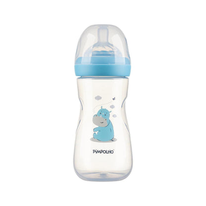 Mamadeira Serena Rino Azul Pimpolho Antirefluxo BPA Free