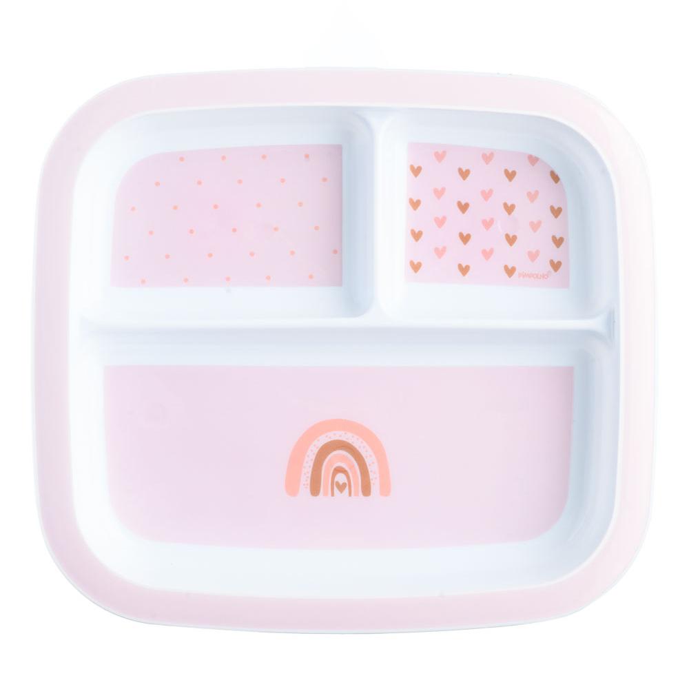 Prato Infantil Com Divisória Pimpolho BPA Free