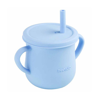 Copo Silicone C Canudo Soft 150ml Infantil Pimpolho BPA Free