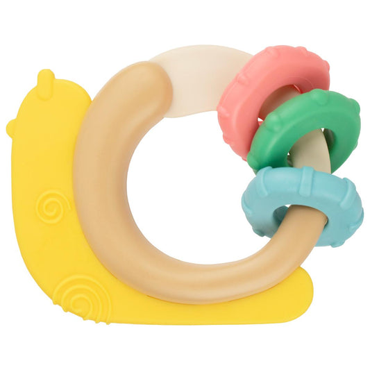 Mordedor Bebê Alivio Massageador Caracol Infantil Pimpolho