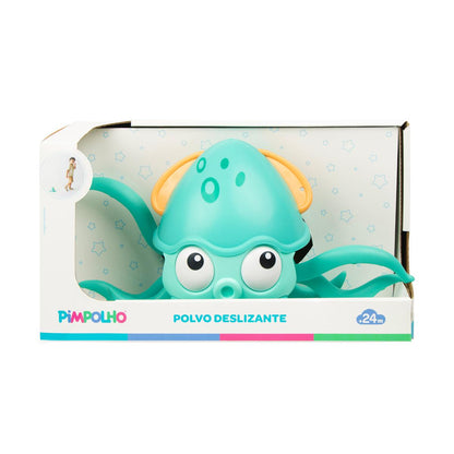 Brinquedo de Banho Polvo Deslizante Infantil Pimpolho