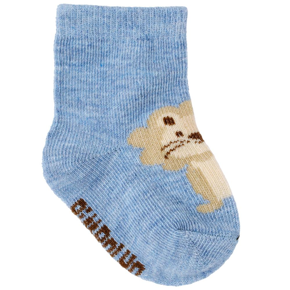 Kit Meia Semaninha Com 7 Prs 00-15 Masculino Pimpolho
