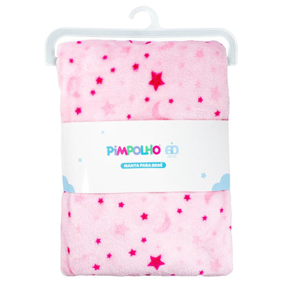 Manta Cobertor Bebê Antialérgica 110x80 Maternidade Pimpolho