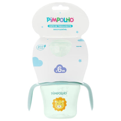 Copo De Treinamento Com Alça e Bico Flexível 150ml Pimpolho