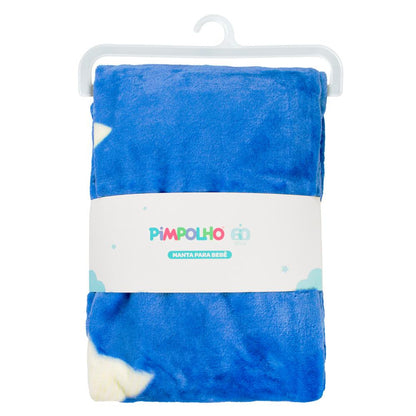 Manta Cobertor Bebê Antialérgica 110x80 Maternidade Pimpolho