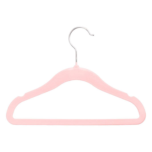 Cabide De Veludo Infantil Pimpolho Kit C 5 Peças