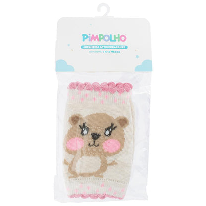 Joelheira Divertida Para Bebê 06-12 Meses Pimpolho