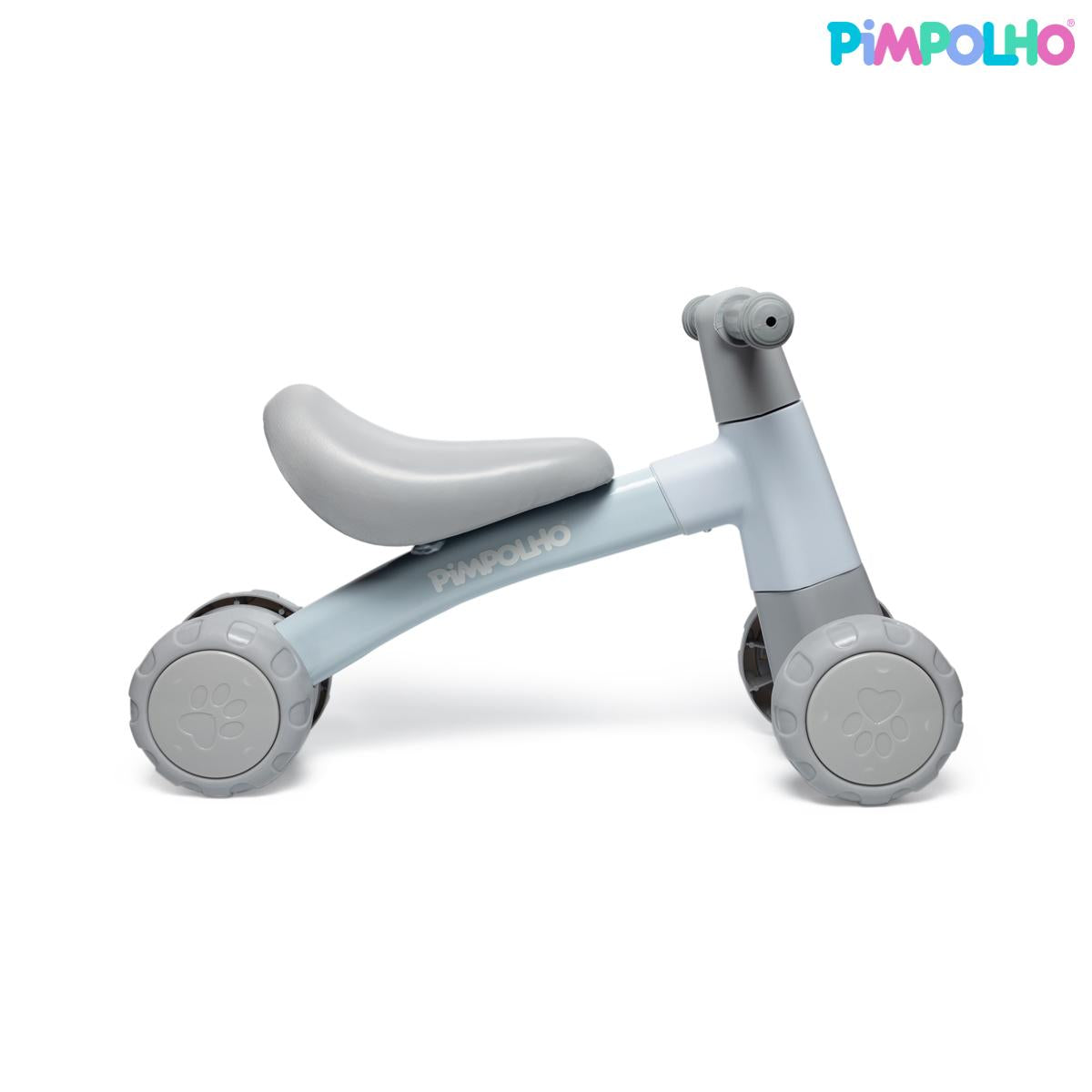 Bicicleta De Equilíbrio Infantil S/ Pedal 4 Rodas Pimpolho