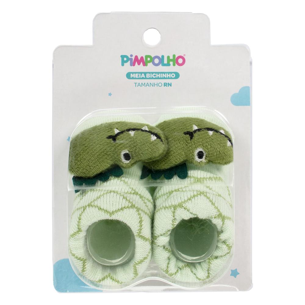 Meia Fofinha Bichinhos Rn Masculino Pimpolho