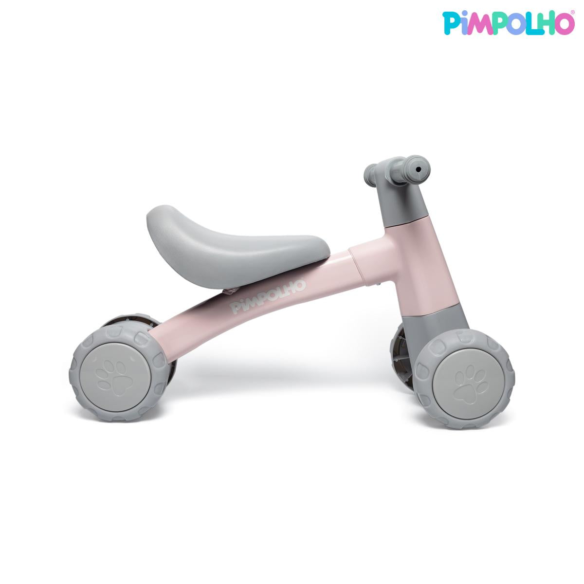 Bicicleta De Equilíbrio Infantil S/ Pedal 4 Rodas Pimpolho