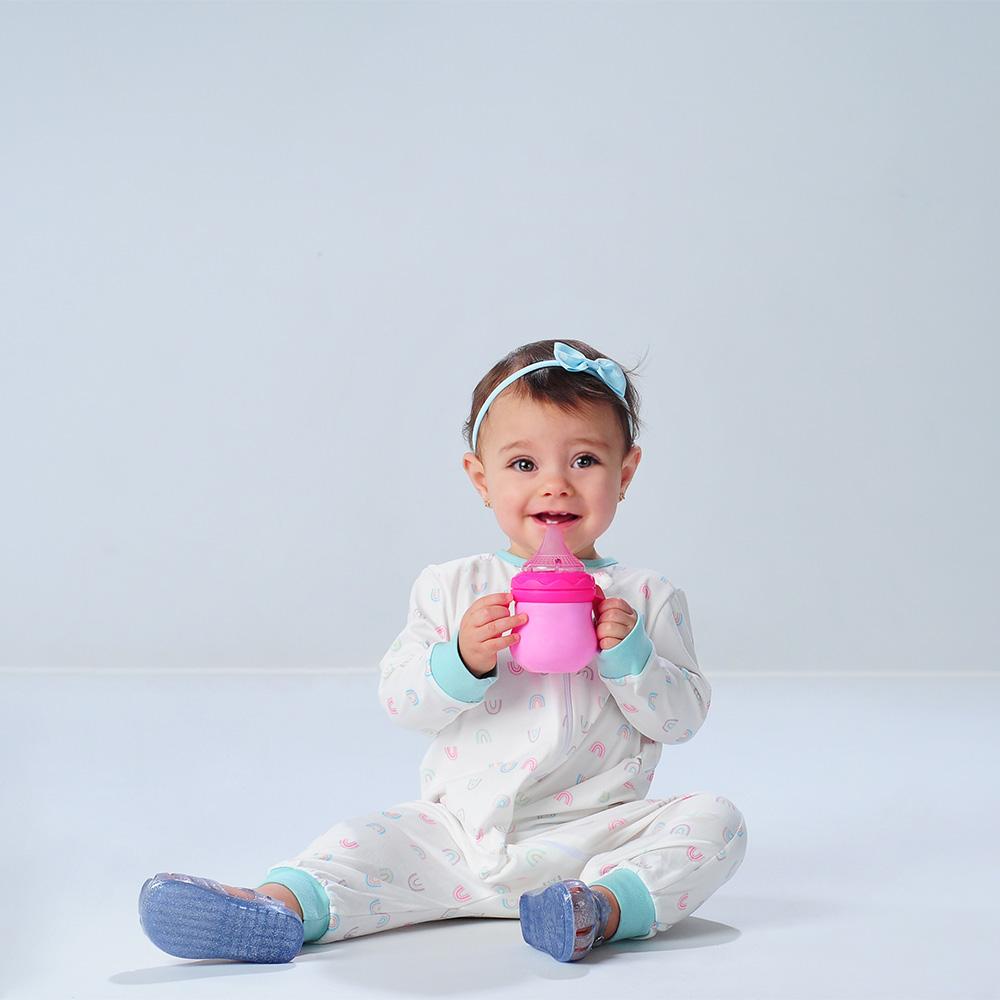 Mamadeira Musical Com Luzes Infantil Pimpolho