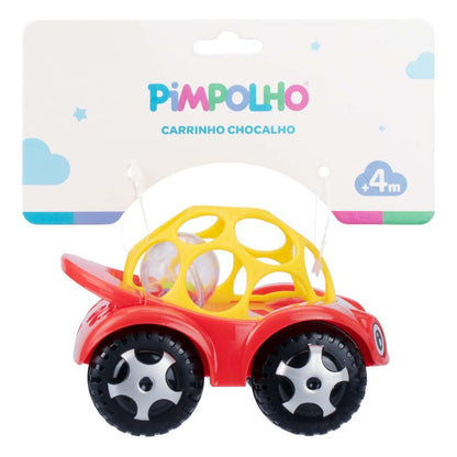 Carrinho Chocalho Unissex Pimpolho