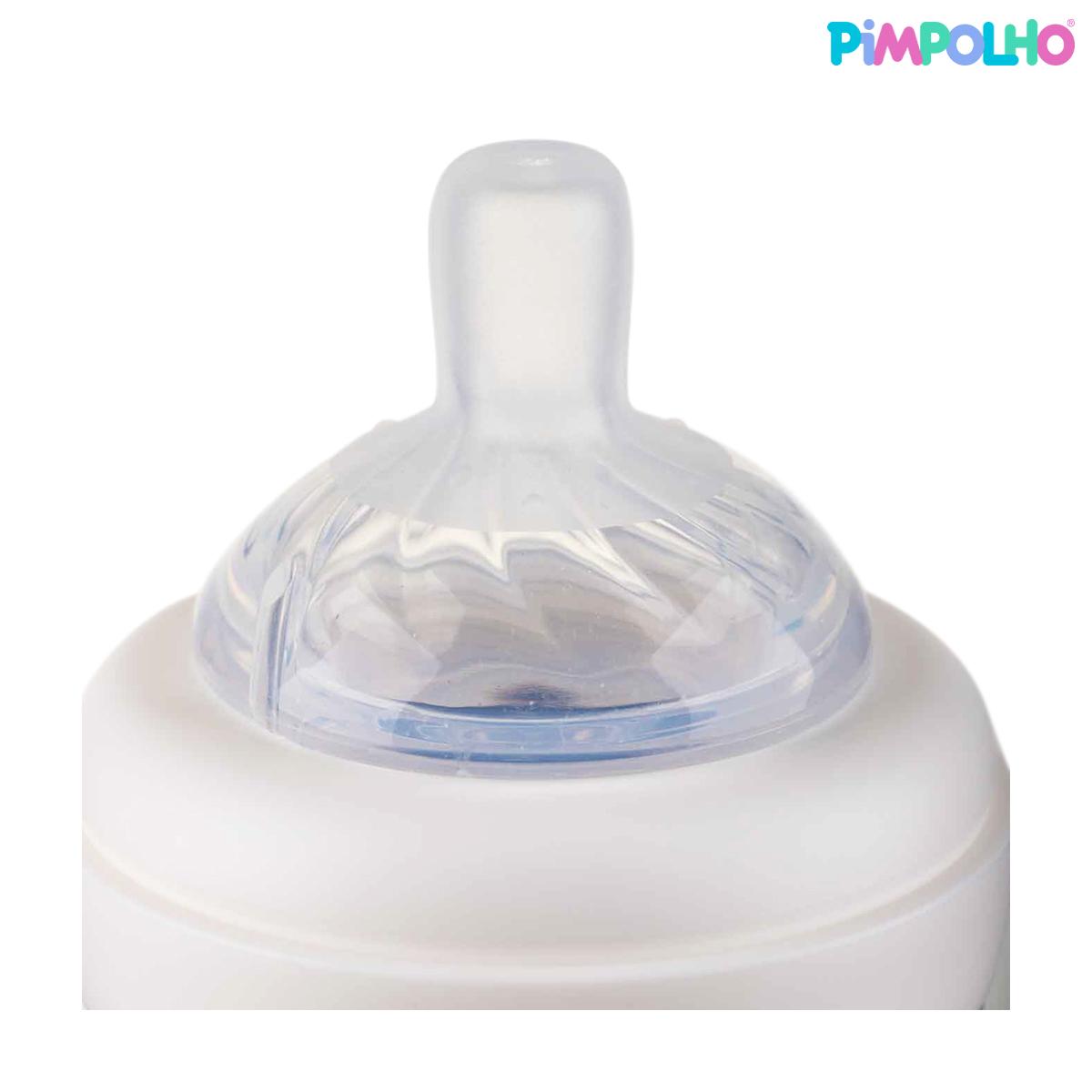 Mamadeira Serena Coala Branca Pimpolho Antirefluxo