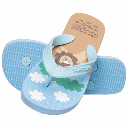 Chinelo Praiana Kids Azul Leão Masculino Pimpolho